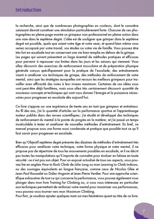 Objectif septième degré