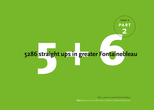 Topo Fontainebleau 5+6 – Tome 2