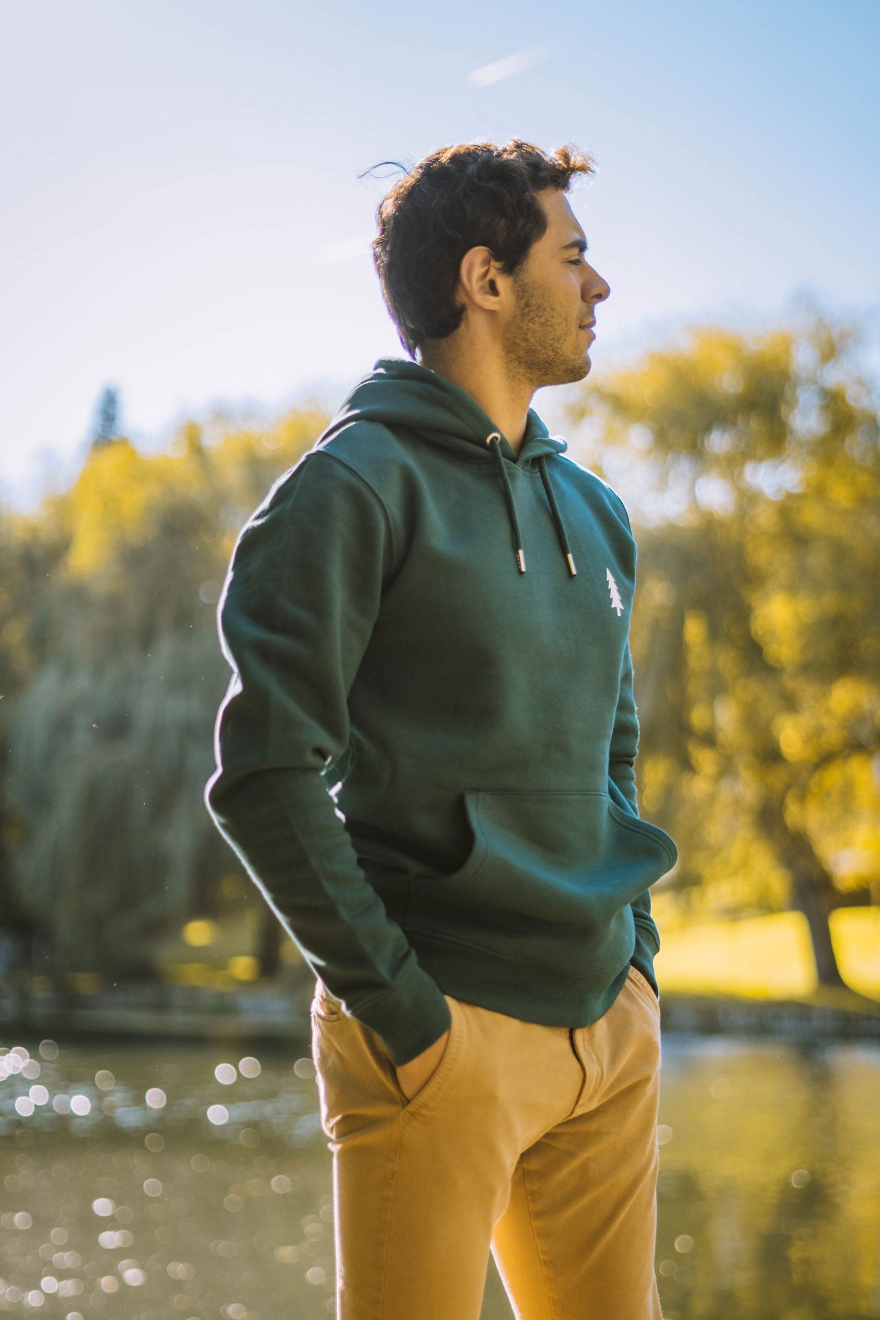 Sweat Homme “Crew Hoodie"
