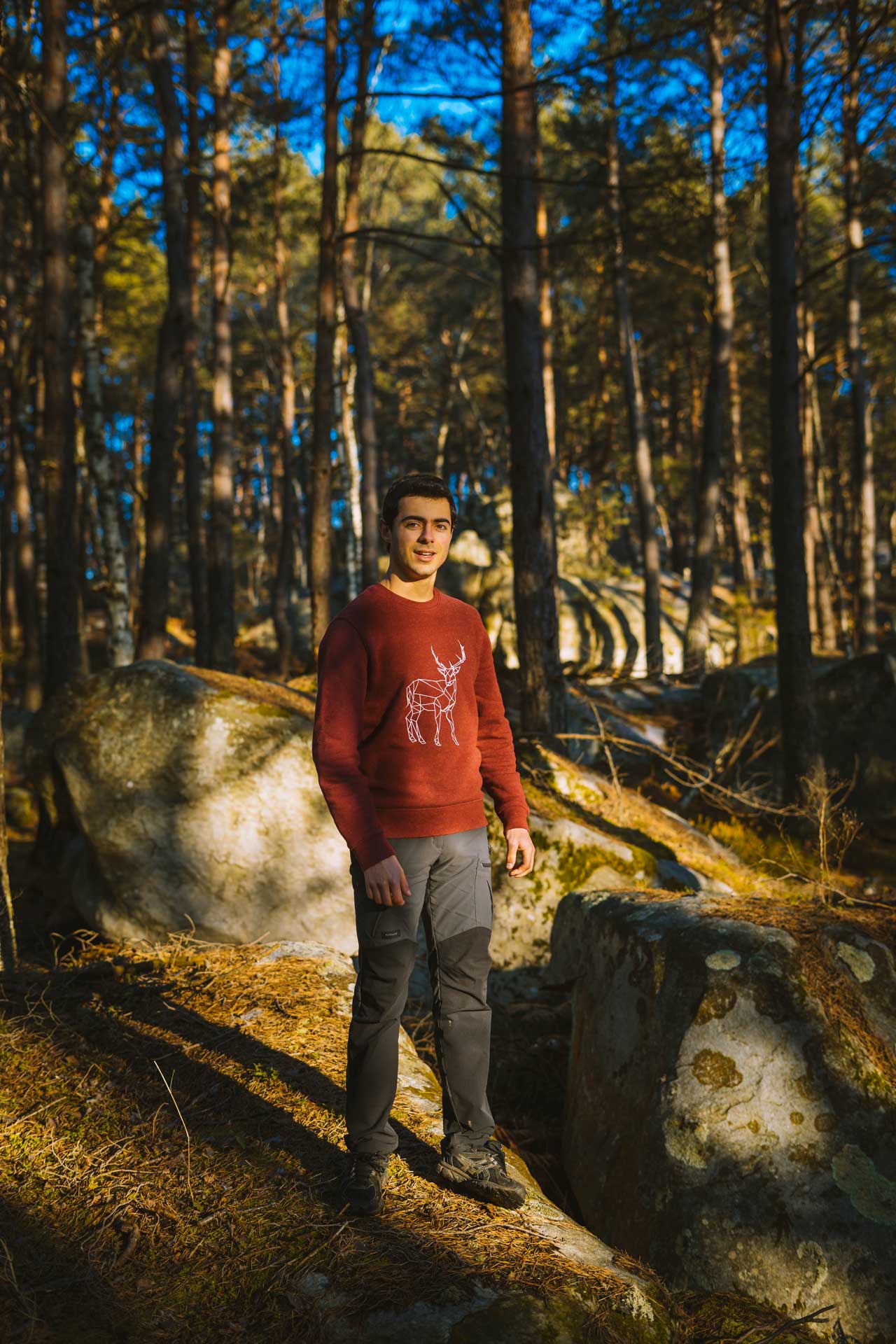 Sweat Unisexe brodé “Cervidae Sweater"