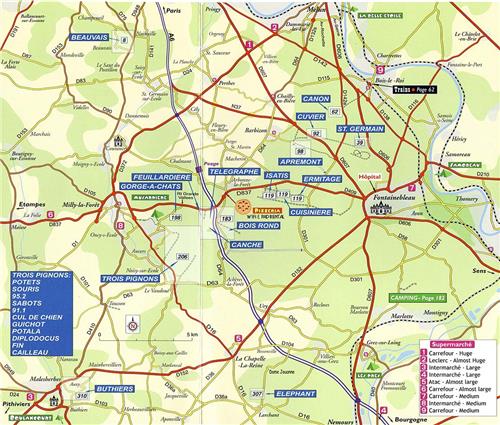 Topo Fontainebleau « Fun Bloc »