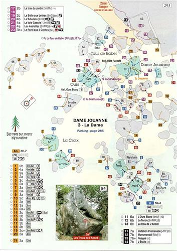 Topo Fontainebleau « Top Secret »