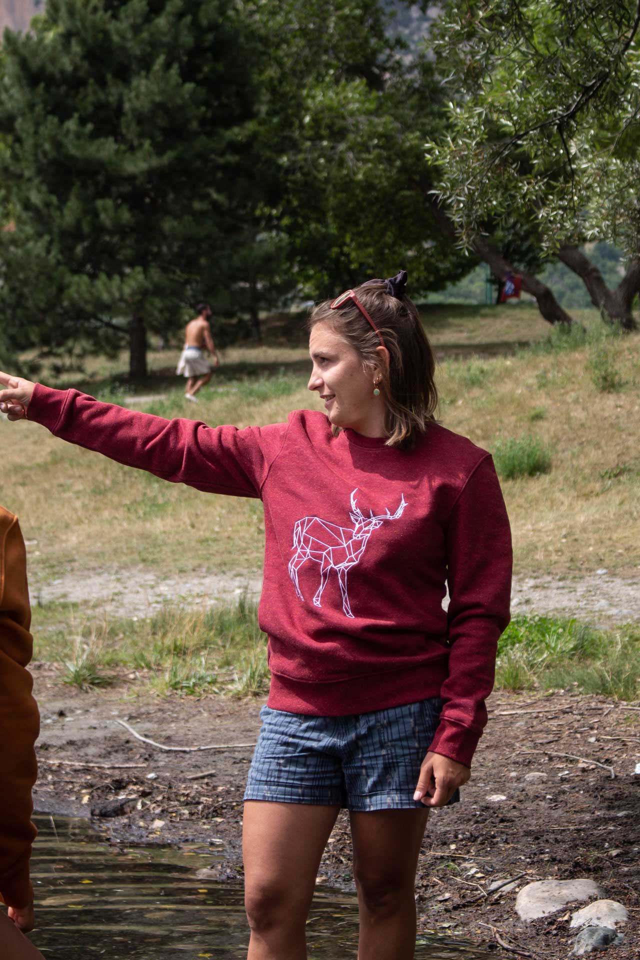 Sweat Unisexe brodé “Cervidae Sweater"