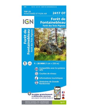 2417OT Forêt de Fontainebleau et Forêt des 3 Pignons